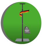 conecto In hoogte verstelbare luidsprekerstandaard voor SONOS ONE® en SONOS ONE SL®, wandafstand 25 cm, draagvermogen 3 kg, zwart