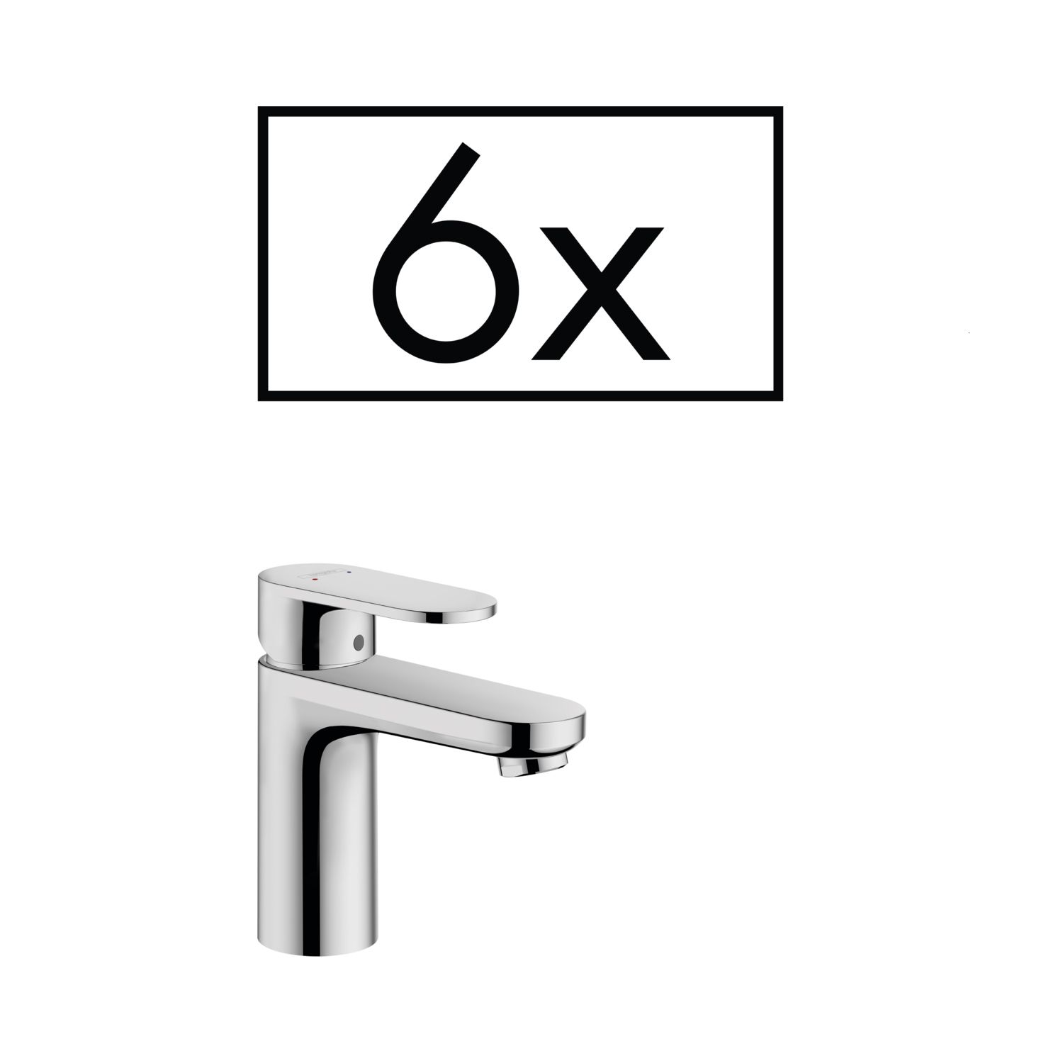 Hansgrohe Vernis Blend 70 Basin Mixer - Chrome - Project Pack (6)