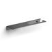 Clou Fold porte-rouleau avec tablette, gunmetal brossé PVD