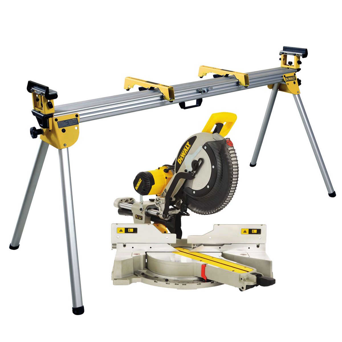 DeWalt DWS780 Afkortzaag met trekfunctie - 1675W - 305mm - incl. onderstel