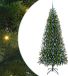 vidaXL Kunstkerstboom Groen 210 cm PE en PVC