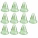 Windhager Plantenhoed, zonnehoed, kweekbel, plantenbescherming tegen vorst, hagel, zon, slakken, vogels, set van 10, Ø 24 cm, groen 05589