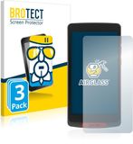 BROTECT Screenprotector 3 Stuks voor Sunmi M2 Beschermglas transparant
