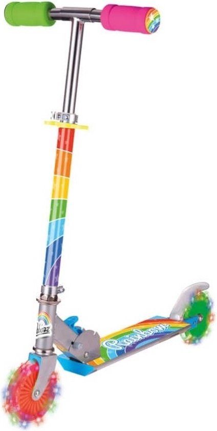 Ozbozz Step Regenboog Met Verlichte Wielen