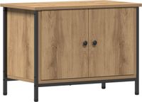 vidaXL TV-meubel 60 x 35 x 45 cm Artisan Eiken Bewerkt Hout