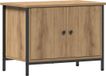 vidaXL TV-meubel 60 x 35 x 45 cm Artisan Eiken Bewerkt Hout