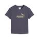 PUMA Shirt 'Essentials Elevated No. 1' grafiet / zwart / wit