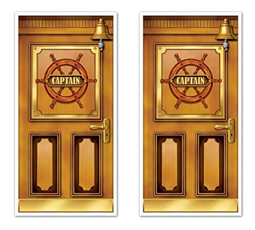 Beistle Cruise Ship Door Covers - 2 Pieces - Multicolor