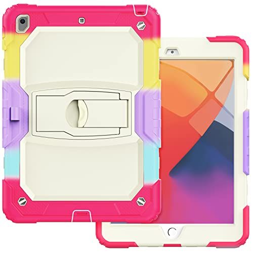 YEOU iPad 10.2 2019/iPad 8 10.2 2020 Beschermhoes Groene Munt
