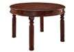 MASSIVMOEBEL24.DE OXFORD #332 table à manger acacia laqué marron foncé 120x120x76 cm