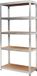Awtools - Stellingkast - 5 Planken - 180x90x40cm - 200kg Draagvermogen - Snel In Elkaar Te Zetten