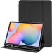 Selected by GSMpunt.nl Samsung Galaxy Tab S6 Lite Hoes Luxe Tri-Fold Book Case Kunst Leer Zwart