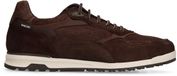 Van Lier - Heren - Donkerbruine suède sneakers - Maat 40
