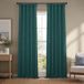 HPD Half Price Drapes Imitatielinnen verduisterende gordijnen, groen (Slate Teal)