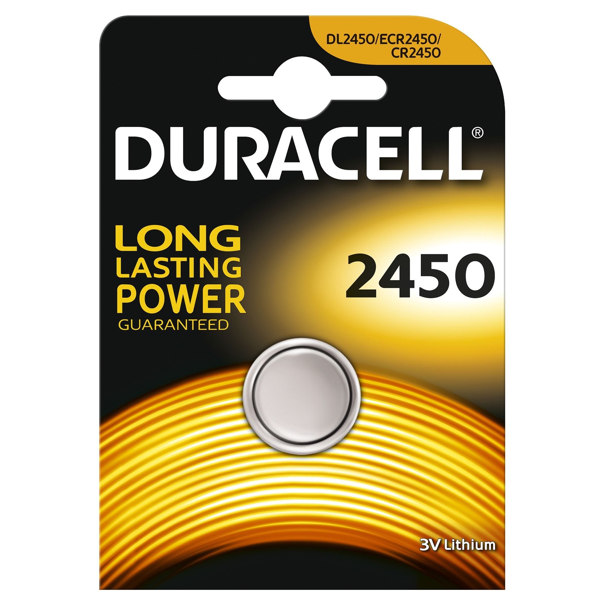Duracell Specialty 2450 Lithium knoopcelbatterij - 1 stuk