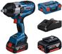 Bosch 18V Accu-slagmoersleutel GDS 18V-1000, 2x 5.0Ah Accu, Snellader, L-BOXX