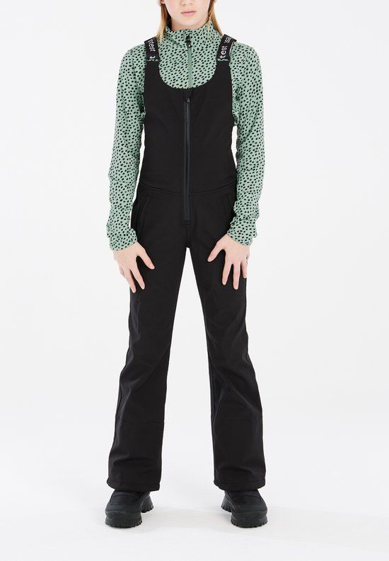 Protest PRTChar Skibroek Meisjes Salopette Softshell Waterkolom 10K True Black
