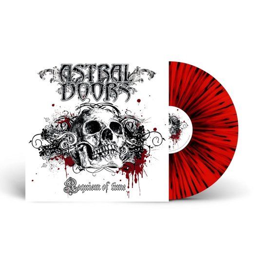 Requiem Astral Doors Requiem of Time LP Rood Gespikkeld