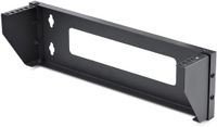 StarTech.com 2U Verticale Muurbeugel voor 19Inch Rack Monteerbaar Apparatuur, Draagvermogen 55kg, Zwart