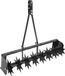 StarTech Aanhaalbaar verticuteermachine - 81 cm, aansluiting voor gazonmaaier - 8 tanden - indiepgang 5 cm - afstand tussen de tanden 10 cm - staal - zwart