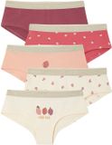 Vertbaudet Lot de 5 shorties fille vieux rose