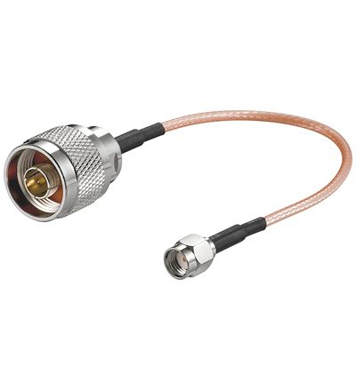 Goobay 51689 - USB 2.0 Adapter - 0.15 m - Roze, Zilver, Zwart
