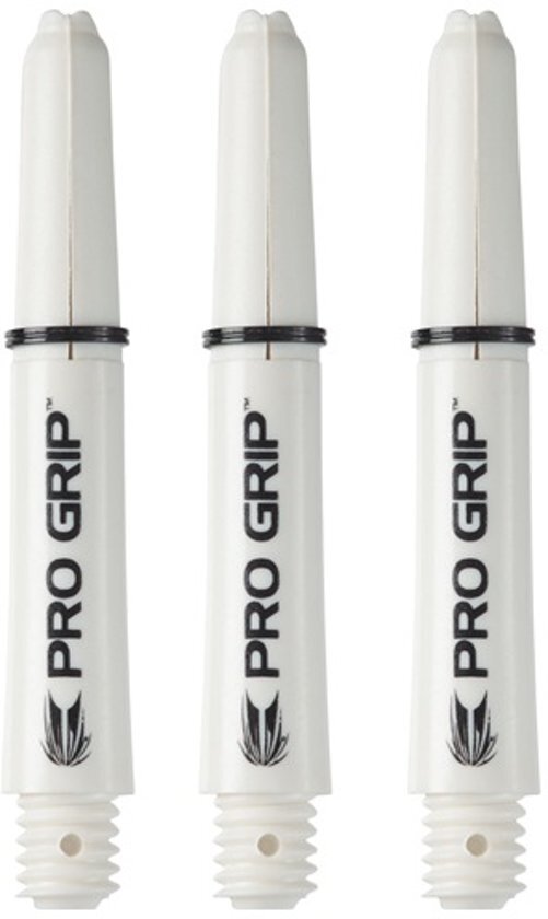 Target 5 sets PRO GRIP WHITE SHORT dart shaft