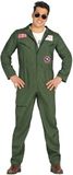 FIESTAS GUIRCA Fighter Pilot Fancy Dress Kostuum Volwassen Man Maat Large 52-54