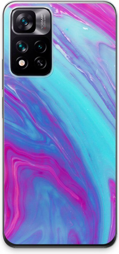Case Company® - Xiaomi 11i Hypercharge hoesje - Zweverige regenboog - Soft Cover