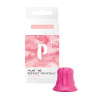 pony puffin FLAMINGO | Voor de perfecte vlecht vol volume & hold - Made in Germany | Latexvrij & veganistisch | Brengt je vlecht naar een hoger niveau | Roze voor elk haar