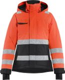 Blaklader Dames Winterjas High Vis 4872-1987 - High Vis Rood/Zwart - L