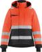 Blaklader Dames Winterjas High Vis 4872-1987 - High Vis Rood/Zwart - L