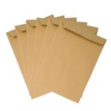 Emerson 20x Bruine C4 Verzend Enveloppen 229x324 mm – 90g, Rechte Klep, Zelfklevend, Zonder Venster, A4 Formaat