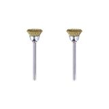 Dremel 536-02 messing borstels (2 Pack), 1/2"