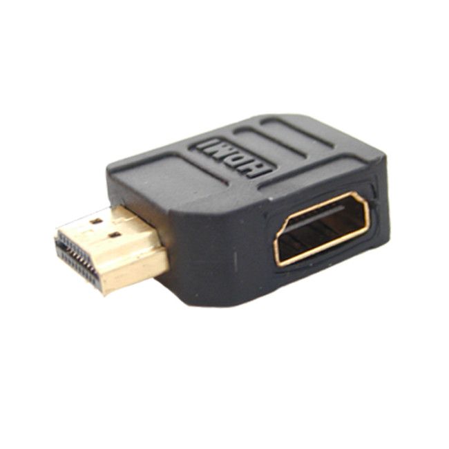 S-Conn HDMI Male to HDMI Female Adapter - Black