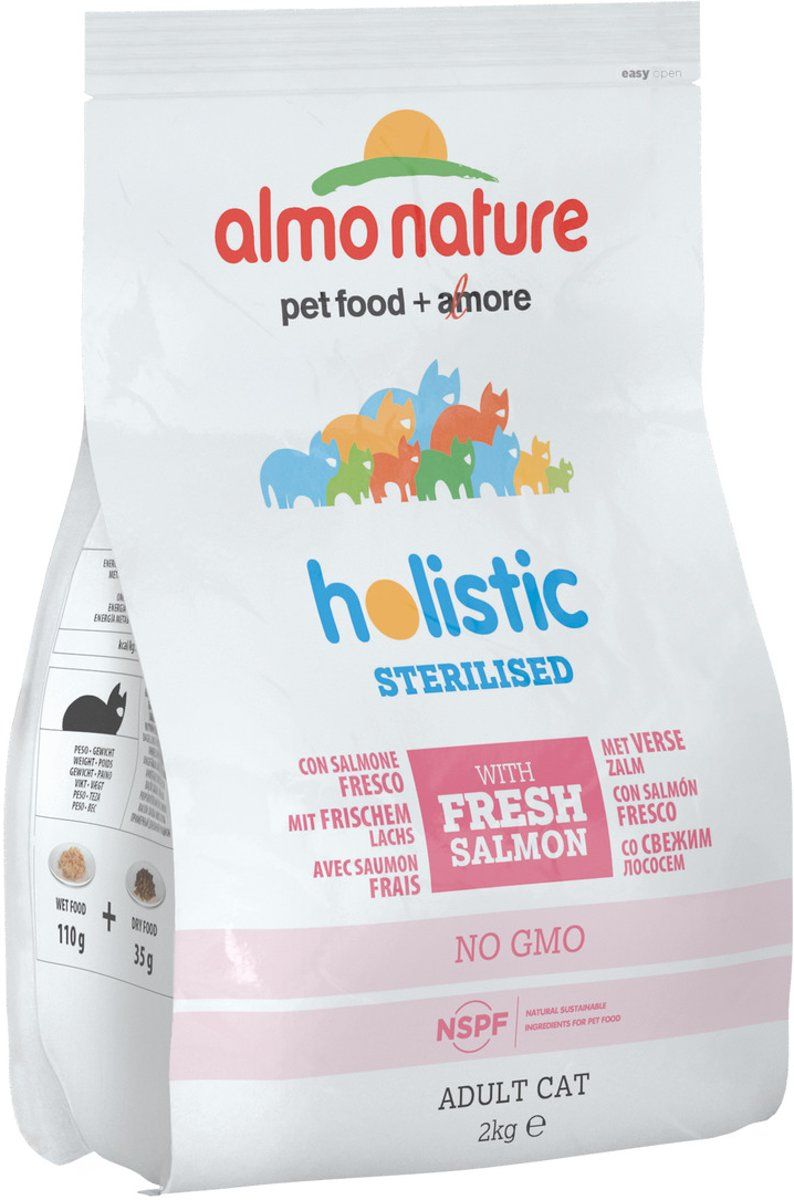 Almo Nature Holistic Sterilised 2 kg Zalm&Rijst Sterilised