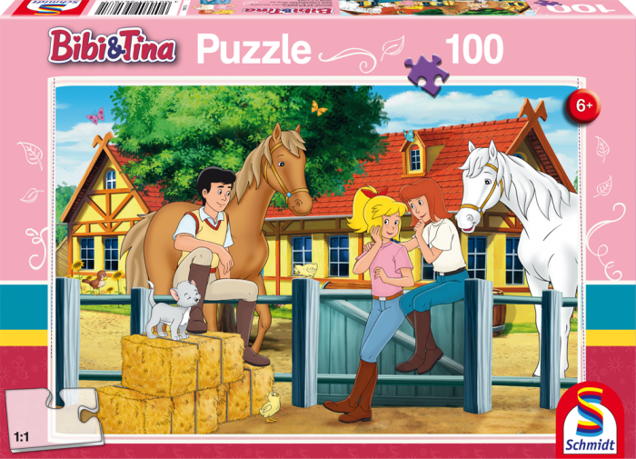 Schmidt Spiele 56187 - Puzzel - Boerderij - 6+ jaar