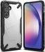 Ringke Fusion X Samsung Galaxy A54 Hoesje Back Cover Transparant Zwart
