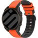 Garmin Bracelet cuir hybride Fenix 9 - 43mm (orange)