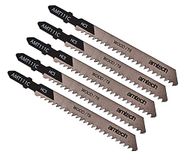 Am-Tech M1600 Bosch zaagbladenset, 5-delig, voor decoupeerzaag, voor hout
