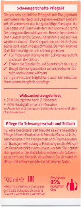 Weleda Pregnancy Skin Care Oil - 100ml