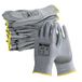 Unigloves Nitrex 245P herbruikbare snijbestendige handschoenen met Unigloves NitreGuard-technologie, PU palmcoating, snijbestendige voering, in grijs