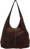 DSTRCT Portland Road Grote Schoudertas Dames - Leer - Bruin