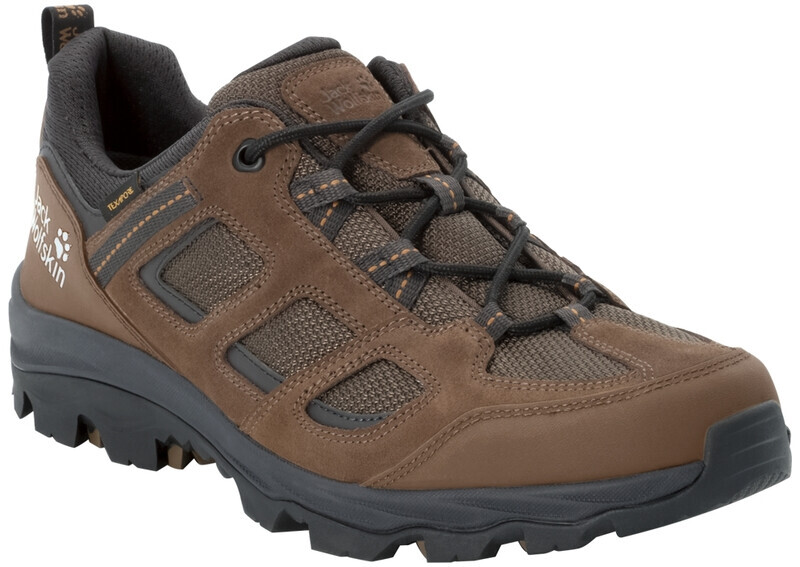 Jack Wolfskin Vojo 3 Texapore Lage Schoenen Heren, brown/phantom 2020 UK 8 | EU 42 Trekking- & Wandelschoenen