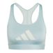 adidas Mujer Powerreact Graphic Bra, Wonder Sage, XS