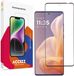 Accezz Screen Protector - Gehard Glas Full Cover - Geschikt voor Motorola Moto G85