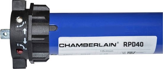 CHAMBERLAIN RPD40-05 - Buismotor 60 mm - 80 kg - 198 W - 40 Nm