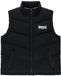 Lonsdale Vest Deptford Zwart/Wit Coton Homme XL
