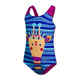 Speedo Junglegina Digital Applique Swimsuit meisjes Badpak (1-Pack)