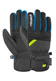 Reusch Baldo R-TEX XT Unisex Ski Handschoenen Grijs-Geel Maat 6,5